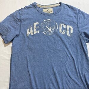 Vintage American Eagle Outfitters Blue Short Sleeve Tees